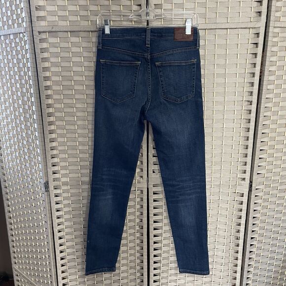 Frye Mid Rise Skinny Jeans Women’s 29 Medium Wash Blue Denim Stretch Classic - Picture 2 of 10